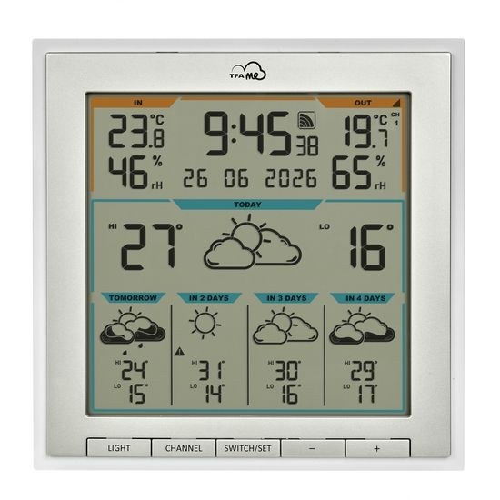 TFA 35.8105.02 - Bezdrátová WiFi meteostanice s chytrou předpovědí TFA.me ID-08