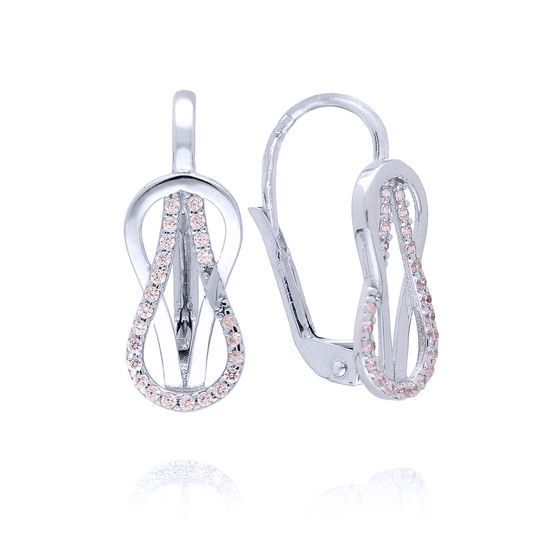 MOISS náušnice z bílého zlata