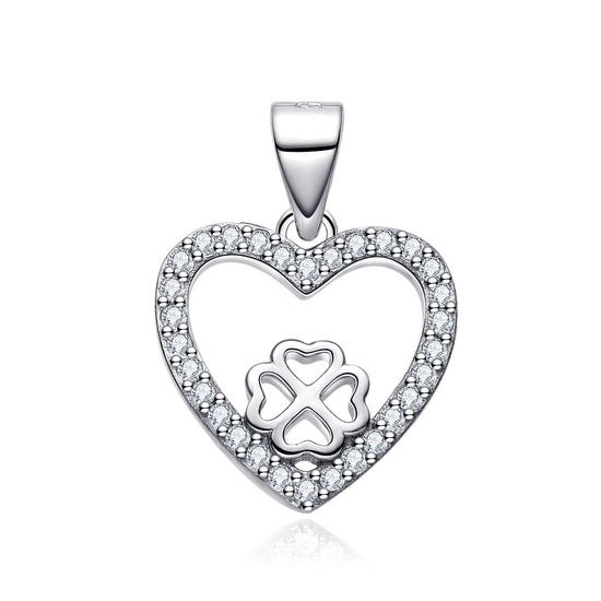 MOISS stříbrný přívěsek SRDCE