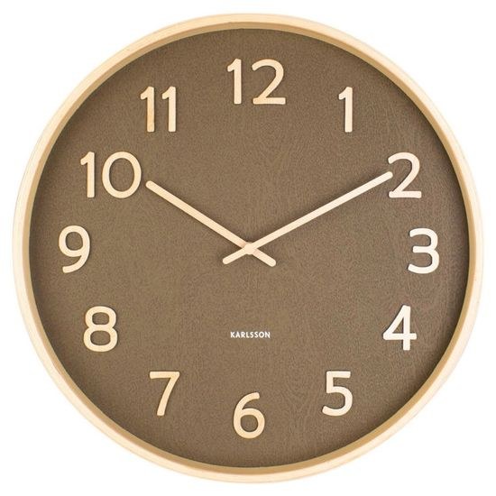 Designové nástěnné hodiny KA5852MG Karlsson 40cm