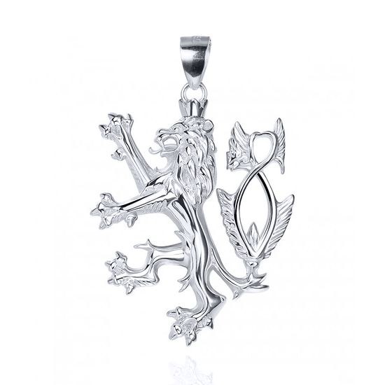 MOISS stříbrný přívěsek ČESKÝ LEV