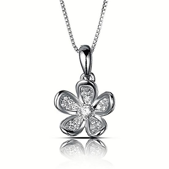 MOISS stříbrný přívěsek KVĚTINA