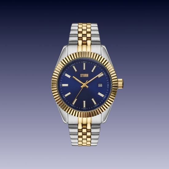 Hodinky Storm ROXTON GOLD BLUE