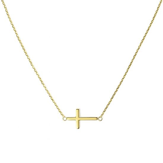 Zlatý náhrdelník s křížkem
