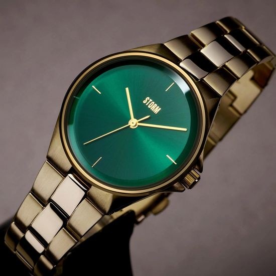 Hodinky Storm SERALYN GOLD GREEN