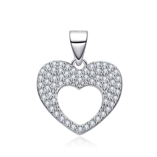 MOISS stříbrný přívěsek SRDCE