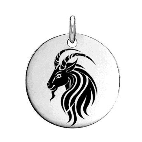 Ocelový přívěsek zvěrokruh KOZOROH