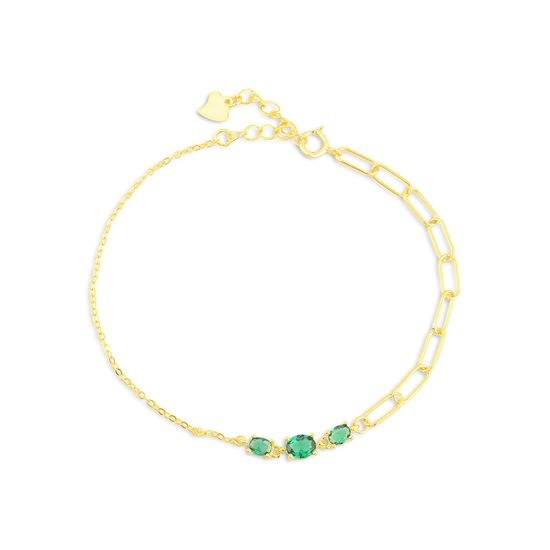 Náramek JVD SVLB0546XF3GO18 stříbrný