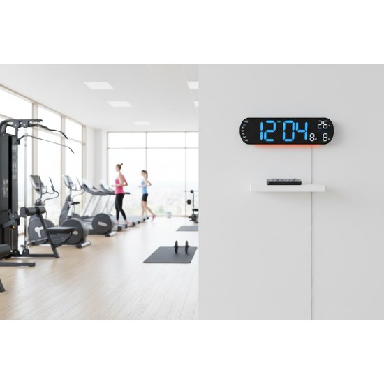 JVD DH5502.2- Stále svítící hodiny se stopkami a mnoha dalšími užitečnými funkcemi