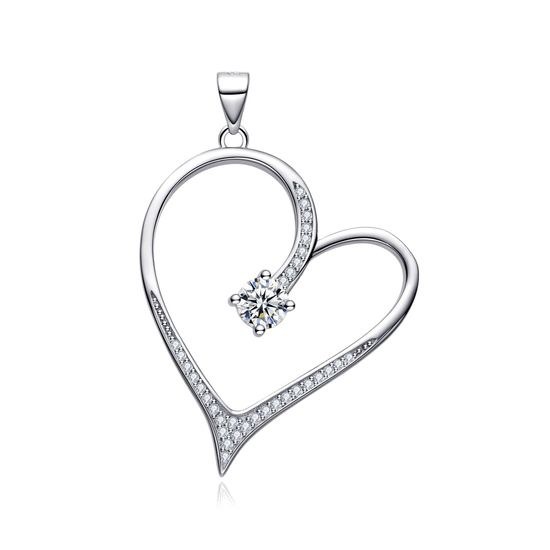 MOISS stříbrný přívěsek SRDCE