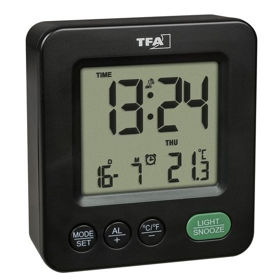 TFA 60.2567.01 - rádiem řízený digitální budík