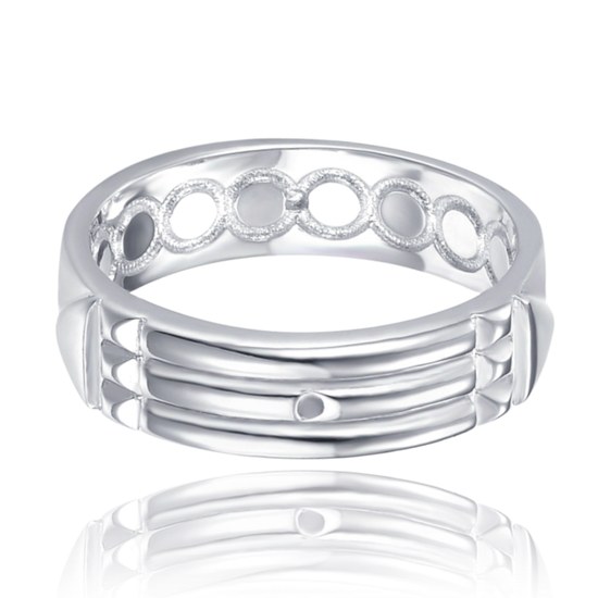 MINET Stříbrný prsten Atlantis