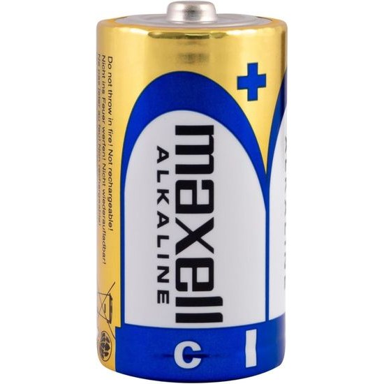 Baterie malé mono TYP C (R14) alkalická MAXELL
