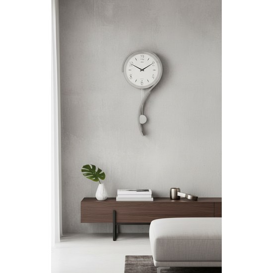 Kyvadlové hodiny Adler 20216 šedé