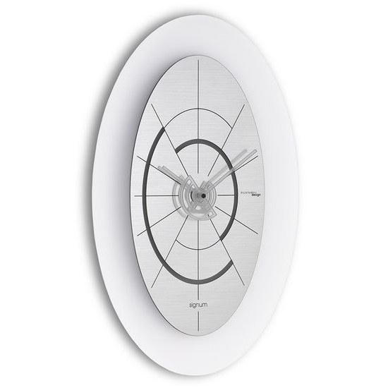 Designové nástěnné hodiny I560M chrome IncantesimoDesign 45cm