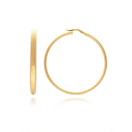 MOISS náušnice ze žlutého zlata