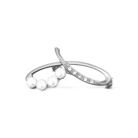 Brož JVD SVLD0005XD2P100 stříbrná