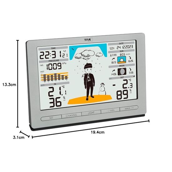 TFA 35.1097.54 - Domácí meteostanice METEO JACK