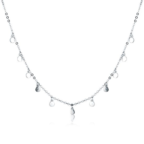 Náhrdelník JVD SVLN0507XK40045 stříbrný