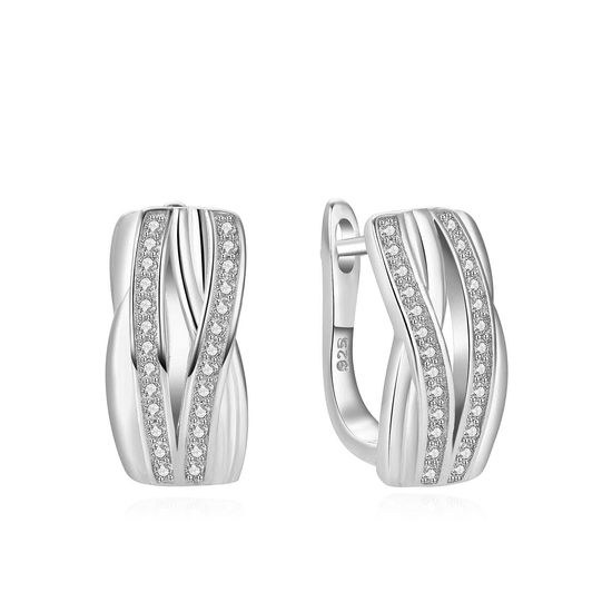 MOISS stříbrné náušnice