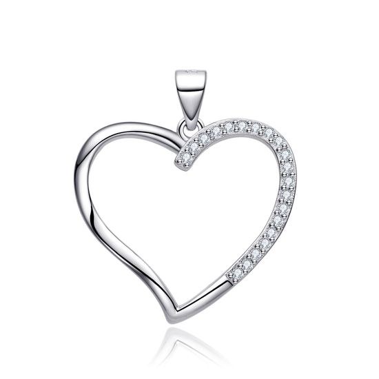 MOISS stříbrný přívěsek SRDCE