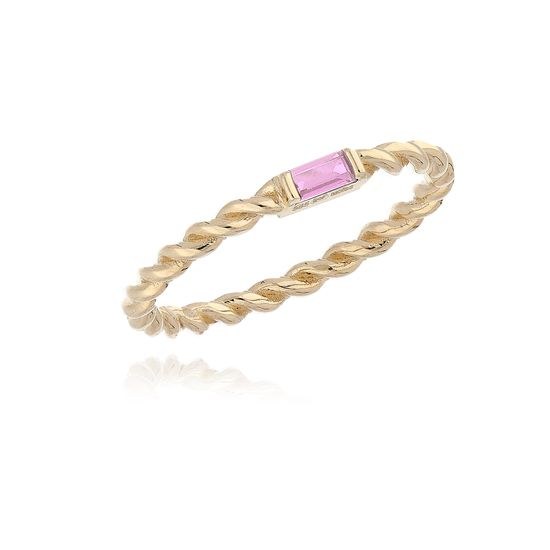 MOISS prsten ze žlutého zlata