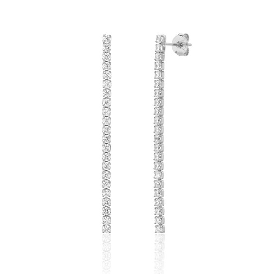 Náušnice JVD SVLE3355XJ6BI00 stříbrné