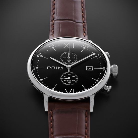 Hodinky PRIM Chronoscope 25 Roman W03P.13230.D