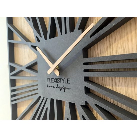 Flexistyle z226 - velké nástěnné hodiny s rozměrem 50 cm