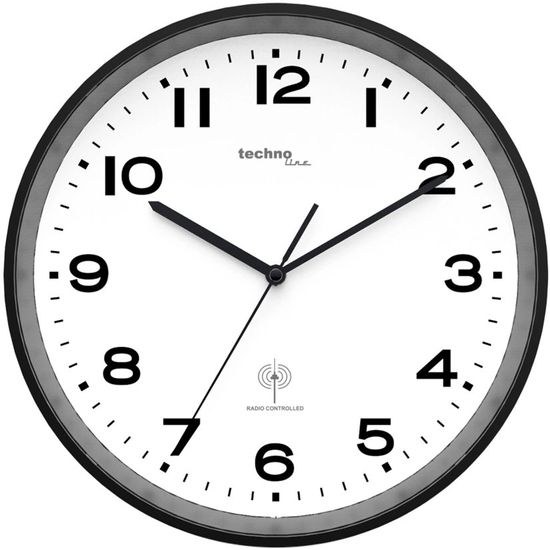 Technoline WT 8500 black - hodiny řízené signálem