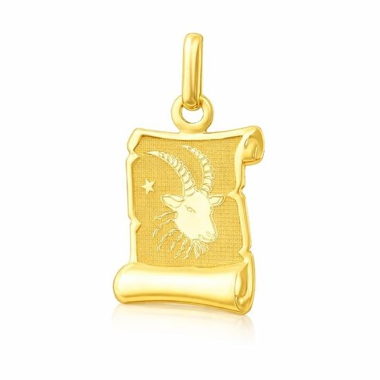 Zlatý přívěsek FE-22661 znamení zvěrokruhu KOZOROH