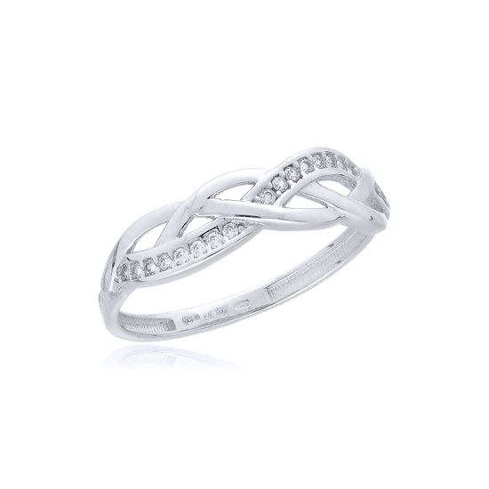 MOISS prsten z bílého zlata