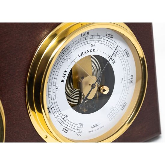 Hodiny s barometrem 1486-22