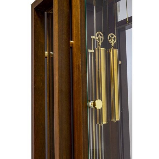 Adler 10159-W - Sloupové hodiny s půlovým závažovým strojem od německé firmy Hermle