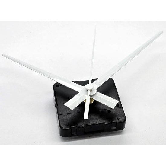 Hodinový strojek s tichým chodem včetně bílých ručiček HRP76W