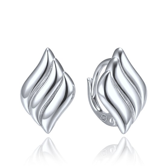 MINET Moderní stříbrné náušnice