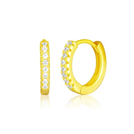 Náušnice JVD SVLE3285XF3GO00 stříbrné