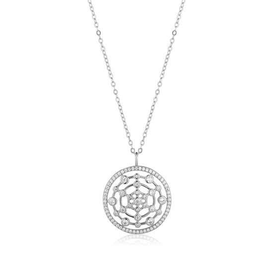 Náhrdelník JVD SVLN0572XK5BI45 stříbrný