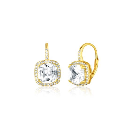 Náušnice JVD SVLE0891SH2GO00 stříbrné