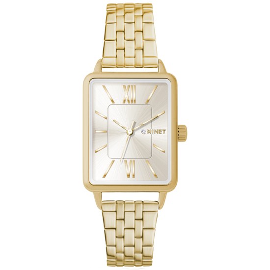 MINET Zlaté dámské hodinky SIENA MWL5419