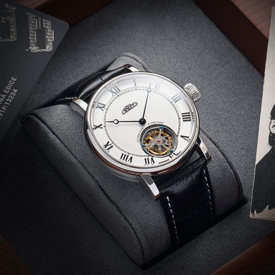 Hodinky PRIM Tourbillon Bedřich Smetana W91P.13234.A