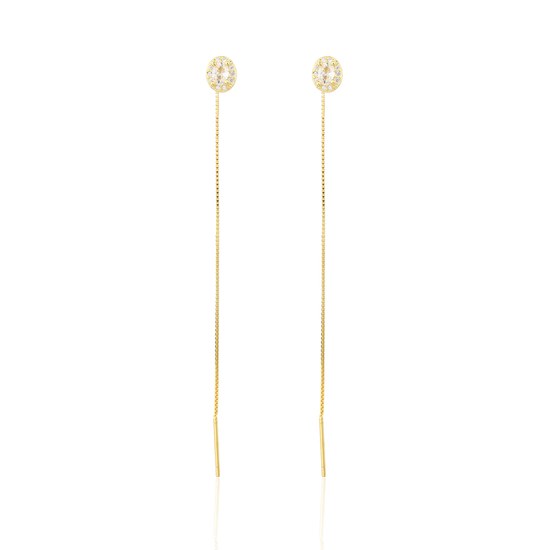 Náušnice JVD SVLE3361XJ6GO00 stříbrné