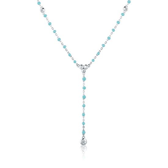 Náhrdelník JVD SVLN0532XK4TY45 stříbrný