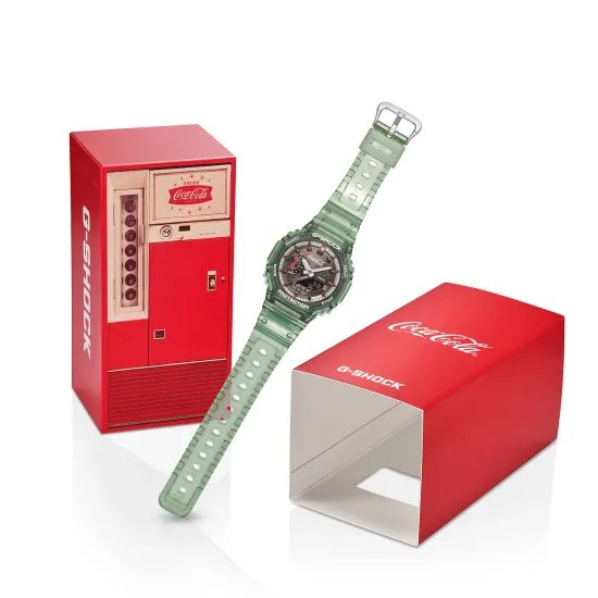 Hodinky Casio G-Shock GA-2100CC-3AER Coca-Cola® Collaboration