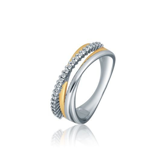 Prsten JVD 925/1000 stříbrný SVLR1168X61BI