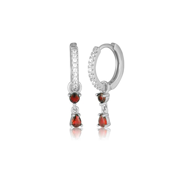 Náušnice JVD SVLE3151XH2R100 stříbrné