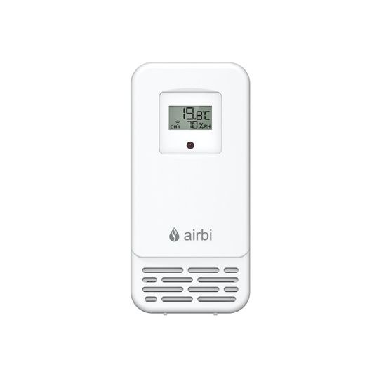 Airbi DUO Color - meteostanice se 2 bezdrátovými čidly a barevným displejem