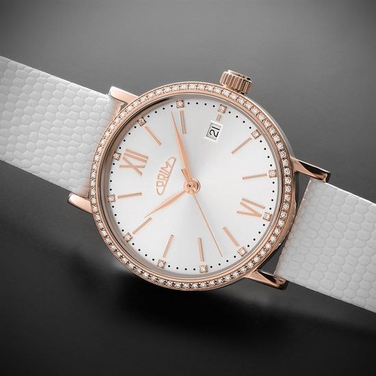 Hodinky PRIM Lady Elegant Gold Diamond W92P.13193.D