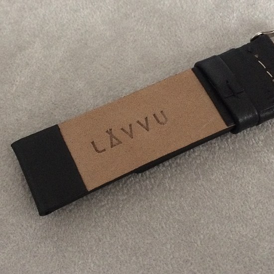 Řemínek LAVVU PLAIN z luxusní kůže Top Grain LSCUB20