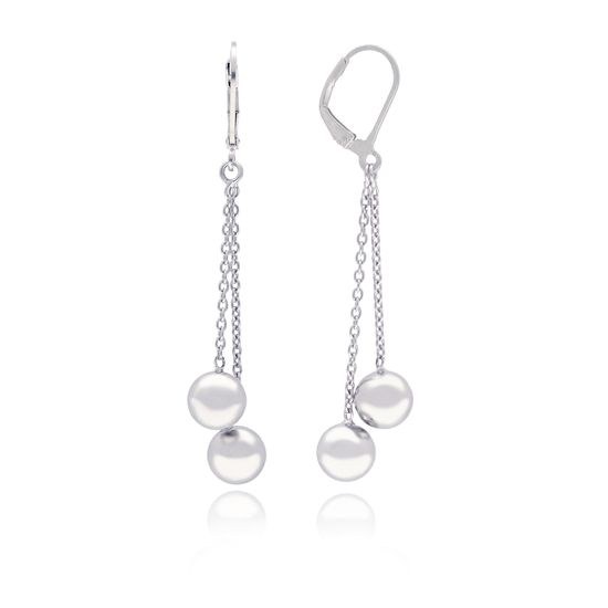 MOISS stříbrné náušnice KULIČKY